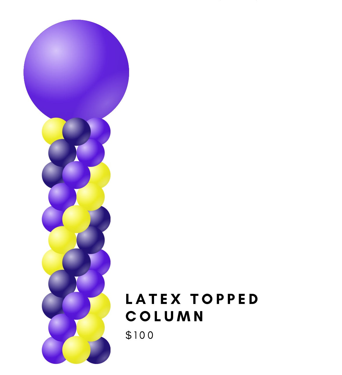 Storms Latex Topped Column