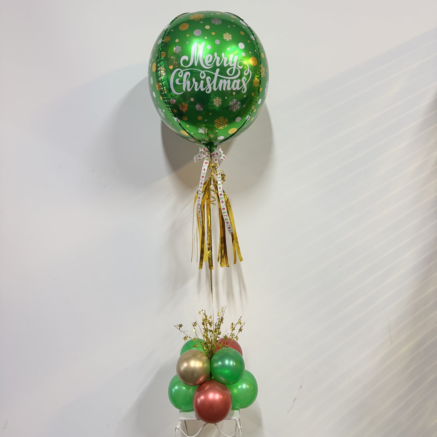 Festive Floating Bauble Centrepiece