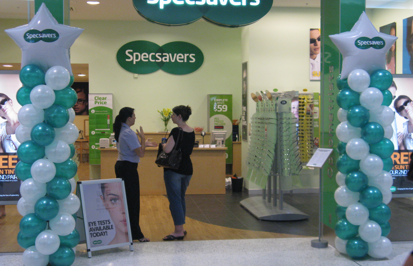 Column with Jumbo Star Topper + Custom Text