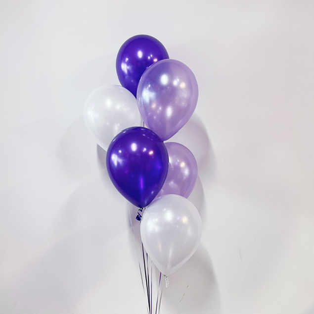 Int. Women's Day Bunch of 6 Latex Balloons