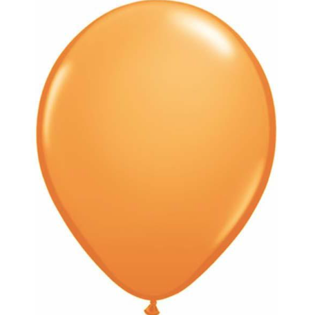 Standard Orange Latex Balloons Bag of 25