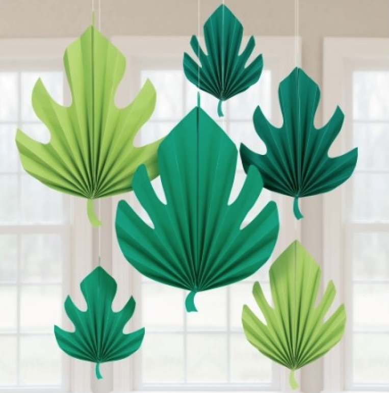 Palm Leaf Fan Decoration
