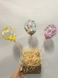 Mini Confetti Cake Topper Balloon