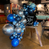 Balloon Garland + Sign & Easel Hire