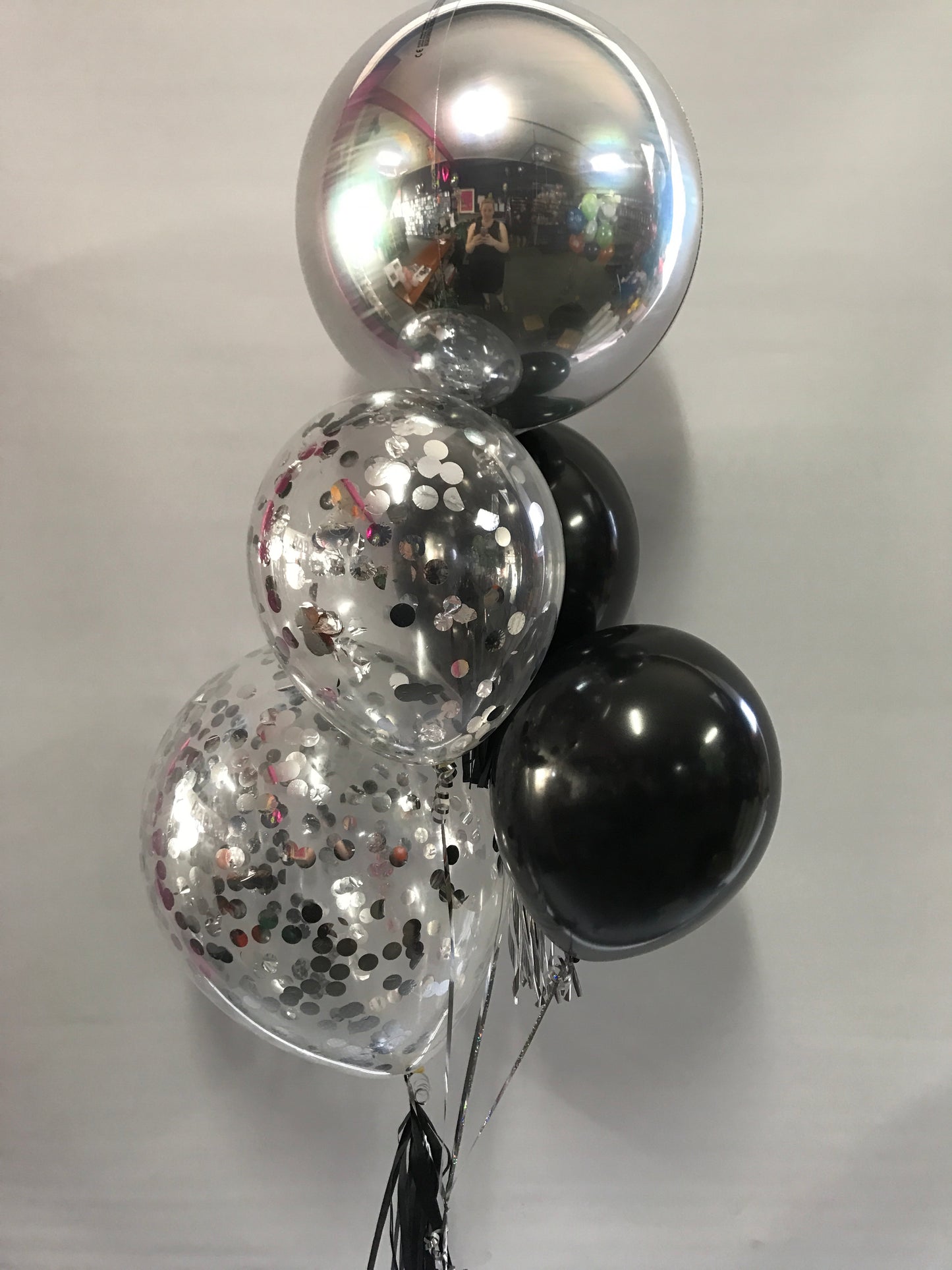 Sparkling Confetti and Orb Bouquet