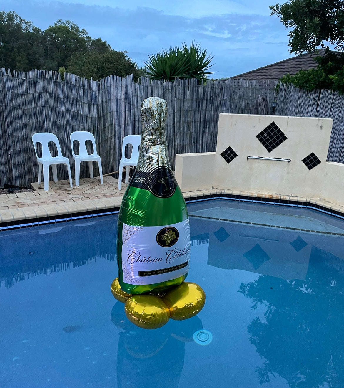 GIANT Champagne Bottle!