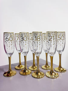 Raise a glass to Milestone Celebrations with our new Glassware Collection!
