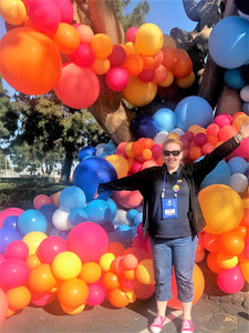 Teigan attends the World Balloon Convention in San Diego