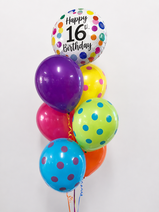 16th Classic Balloon Bouquet