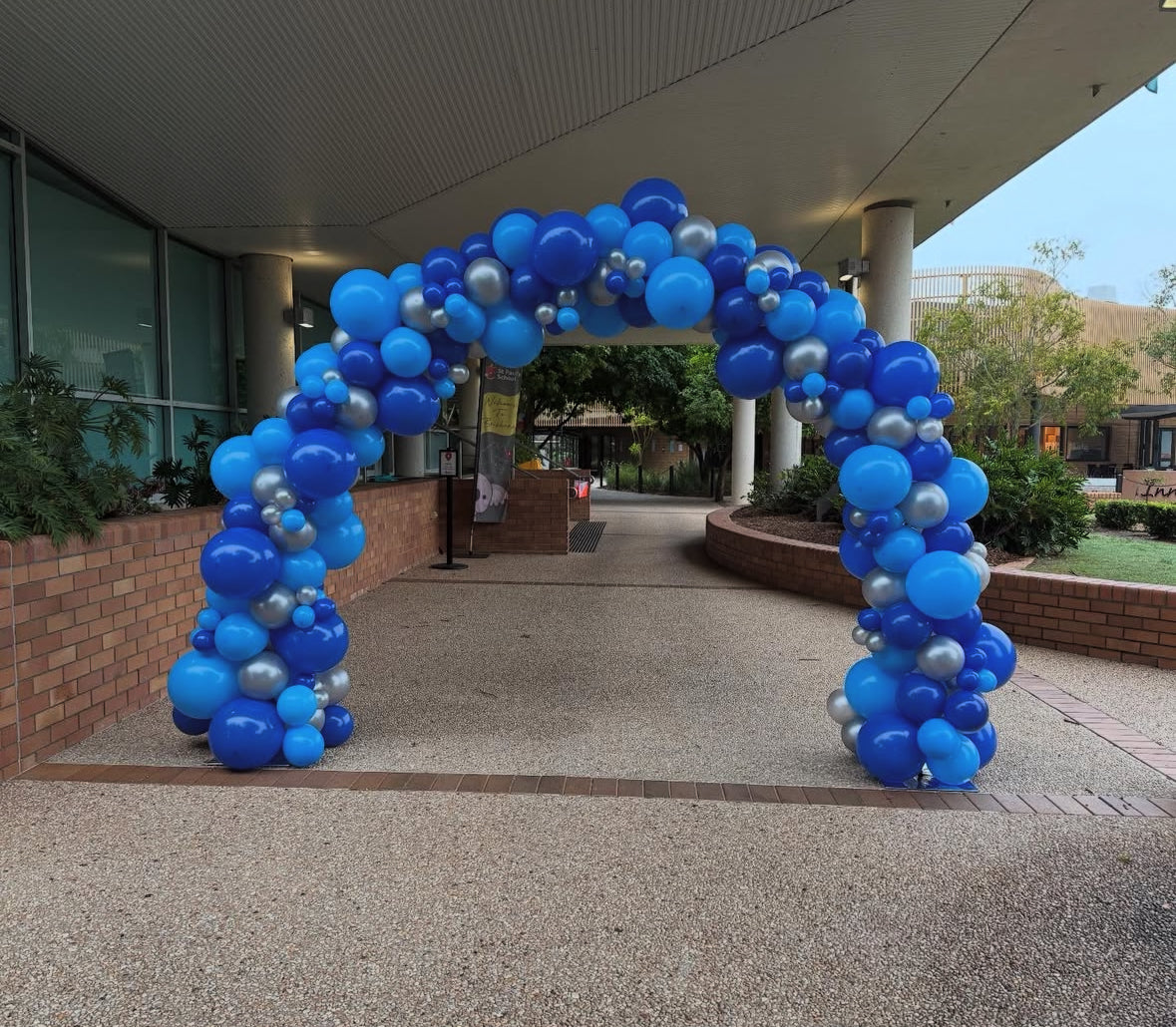 Organic-Style Garland Arch
