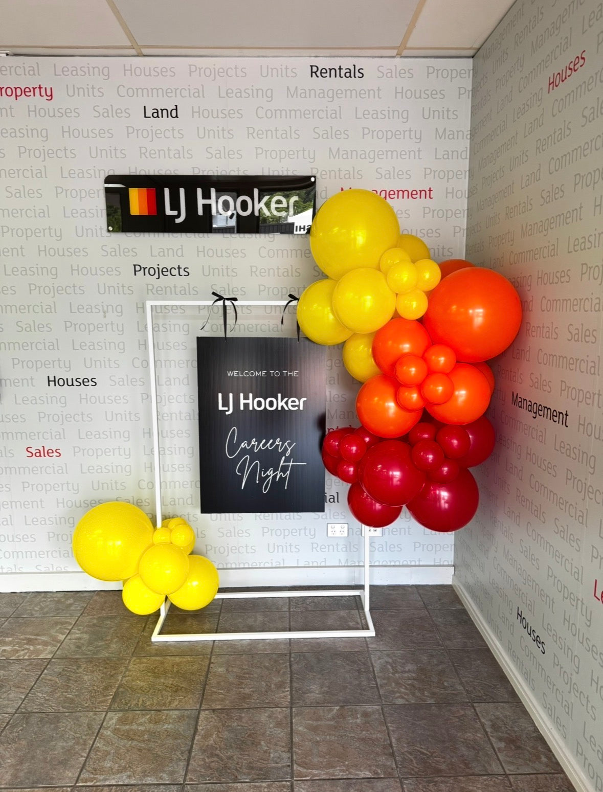 The Floating Swing Sign