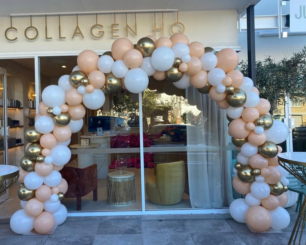 Organic-Style Garland Arch