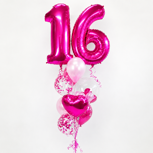 16th - Mega Numeral Bouquet