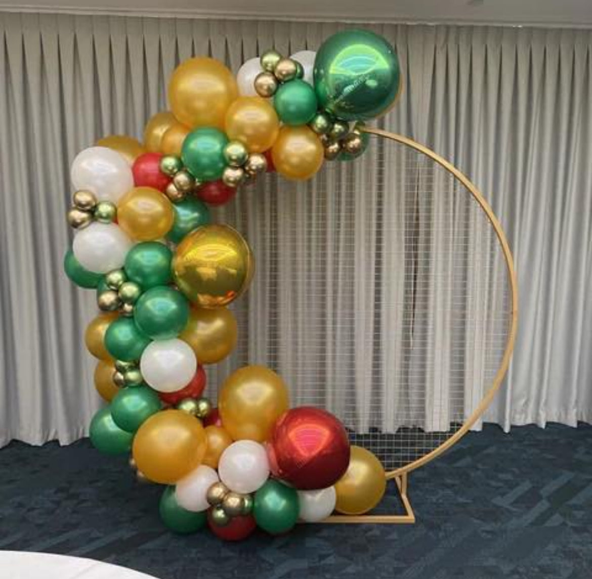 2m Hoop with Balloon Garland