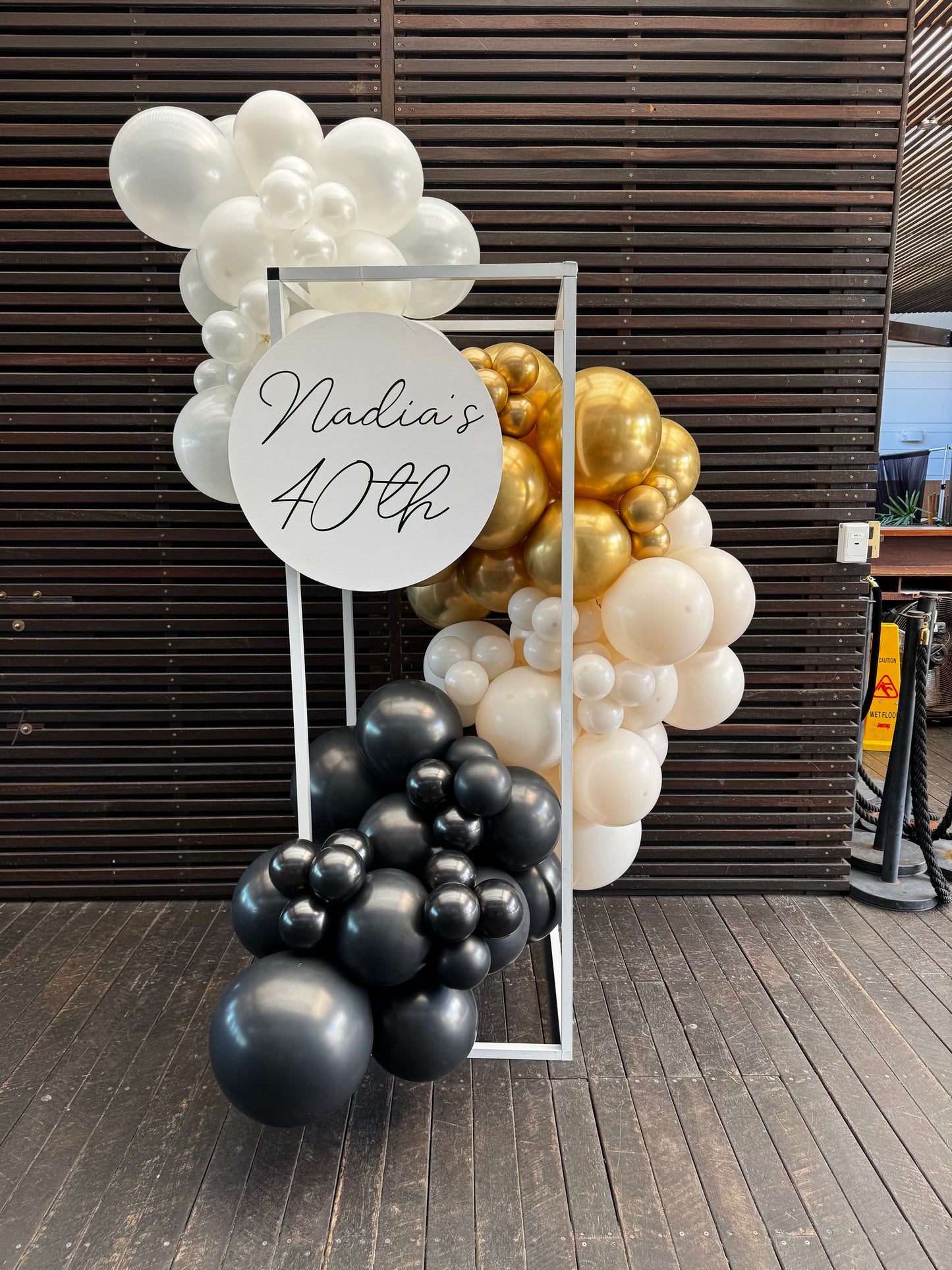 Illusion Photo Box with Personalised Sign Hire