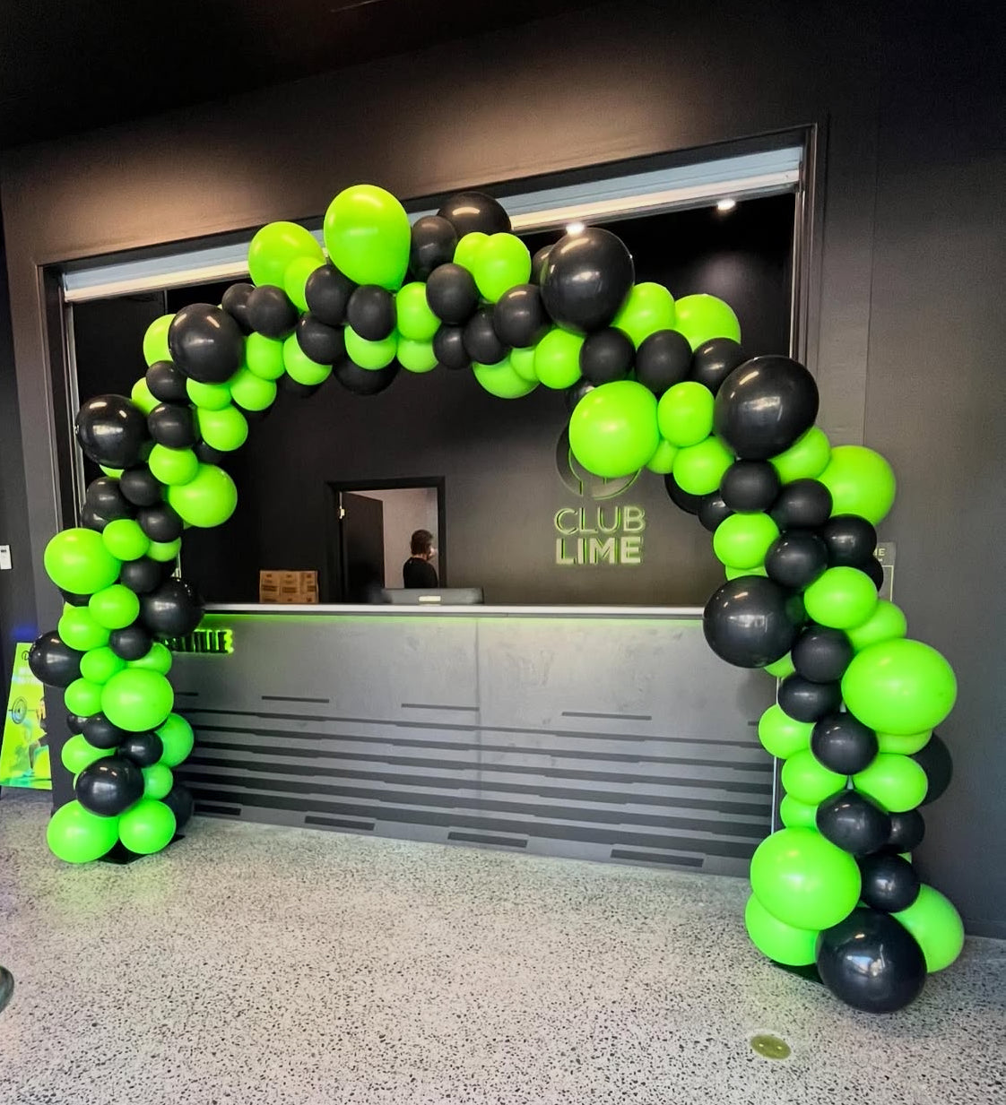 Organic-Style Garland Arch