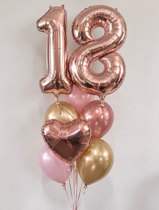 Heartfelt Number Bouquet