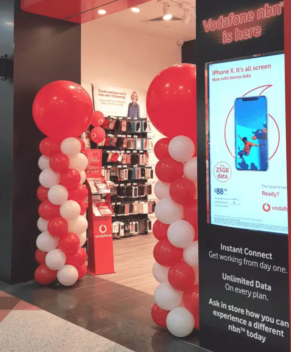 Balloon Column with 90cm Latex Topper