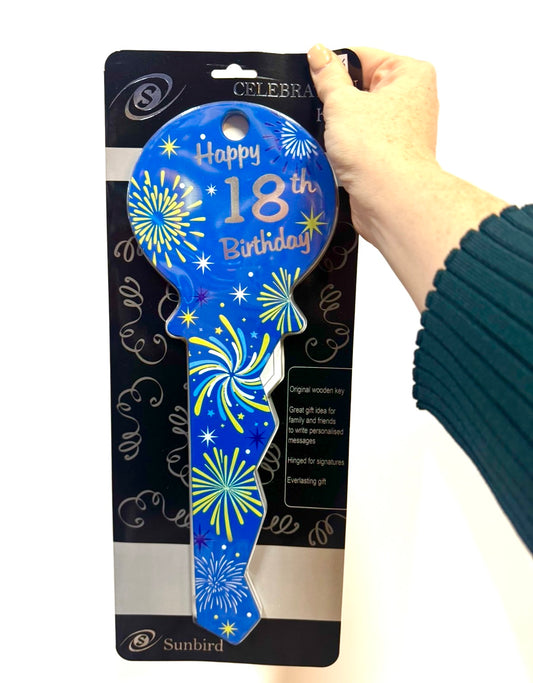 Signature Key Blue 18th Fireworks