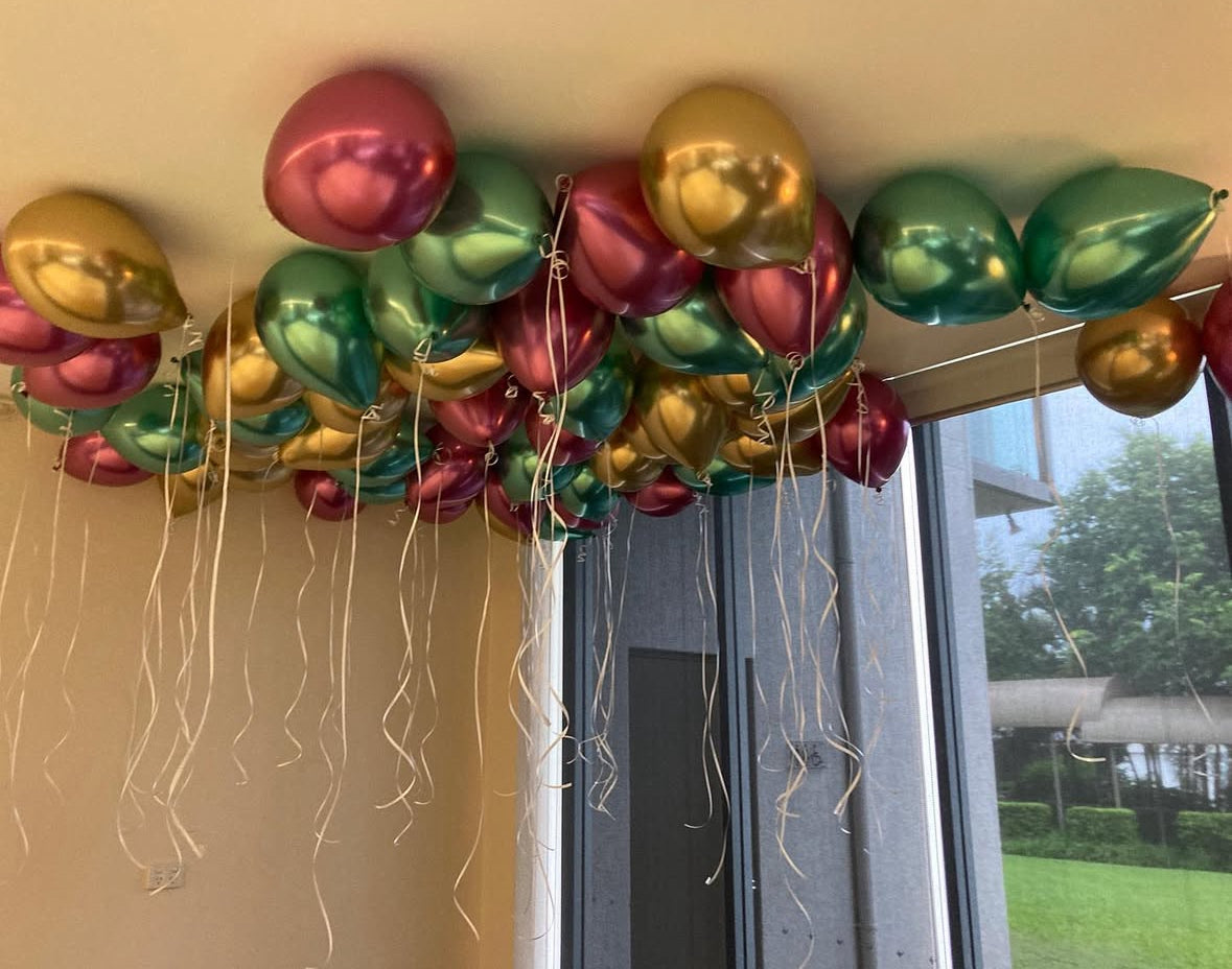 Christmas Helium Ceiling Balloons (30 - 100)
