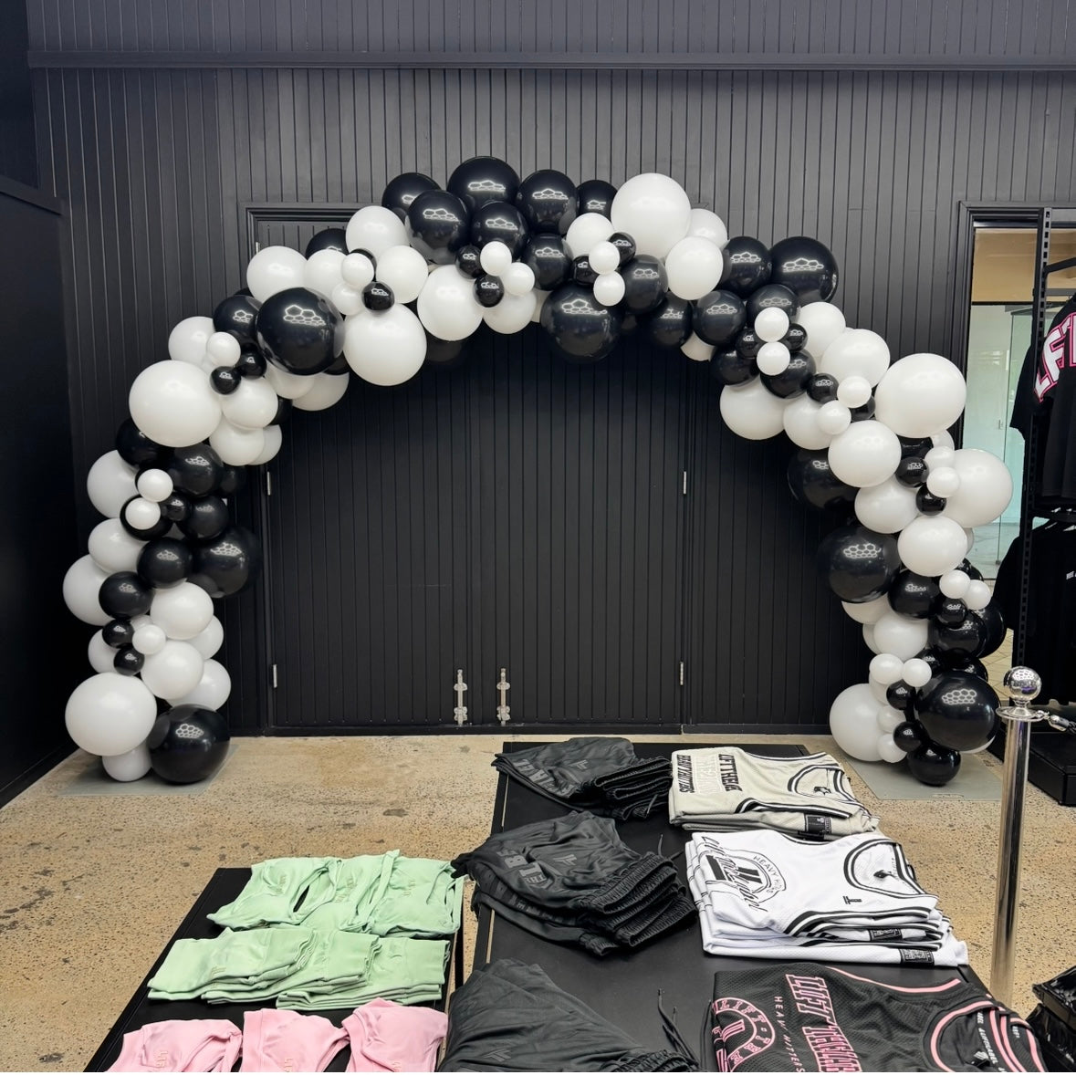 Organic-Style Garland Arch