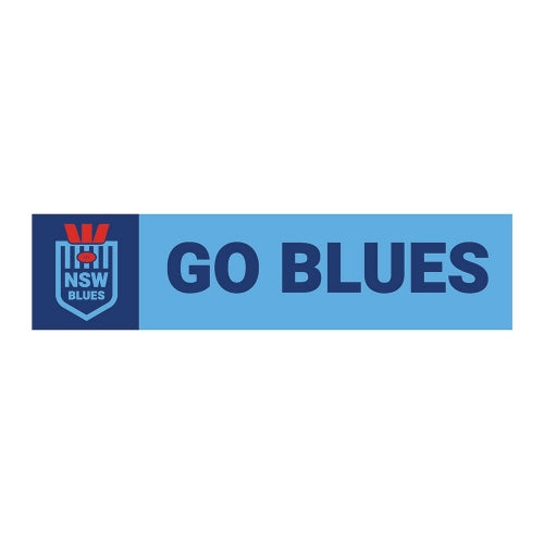 NSW Blues Go Banner 19.5cm x 84cm