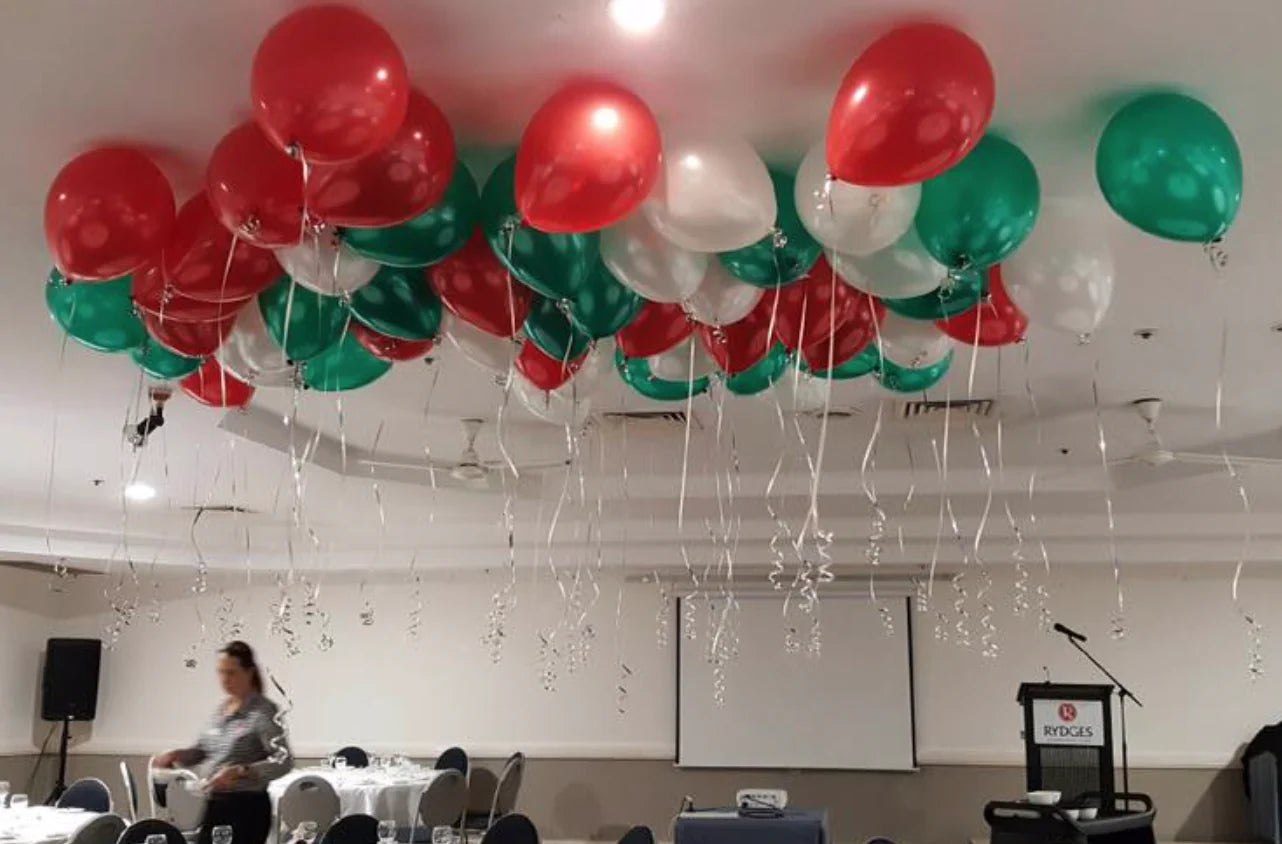 Christmas Helium Ceiling Balloons (30 - 100)