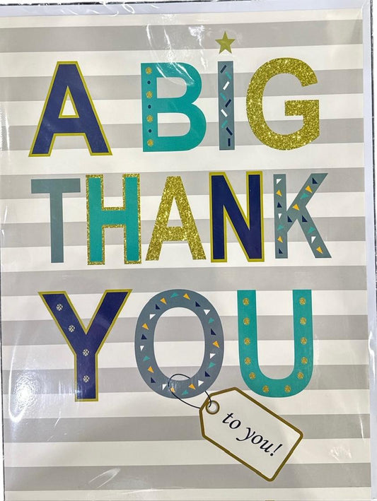Card Jumbo Big Thanks