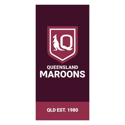 QLD Maroons Giant Banner 84cm x 39cmm