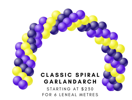 Storms Classic Spiral Garland Arch