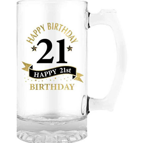 Premium Beer Stein 21st