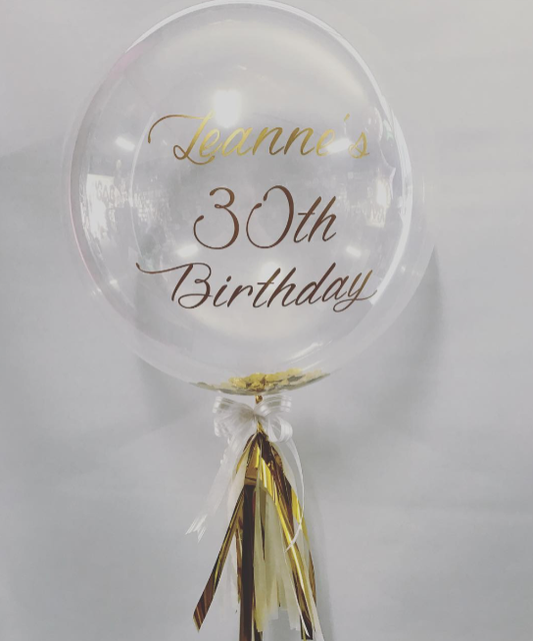 Personalised Confetti Balloon