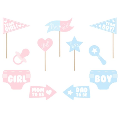Photo Props - Gender Reveal