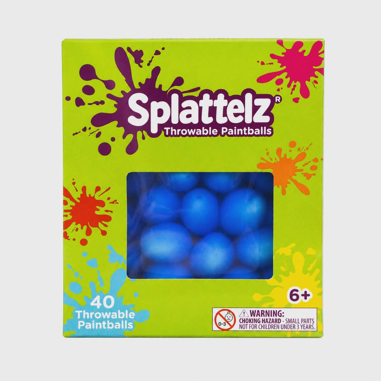 Splattles Throwable Paintballs - Blue