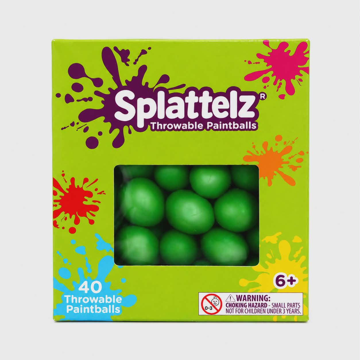 Splattles Throwable Paintballs - Green