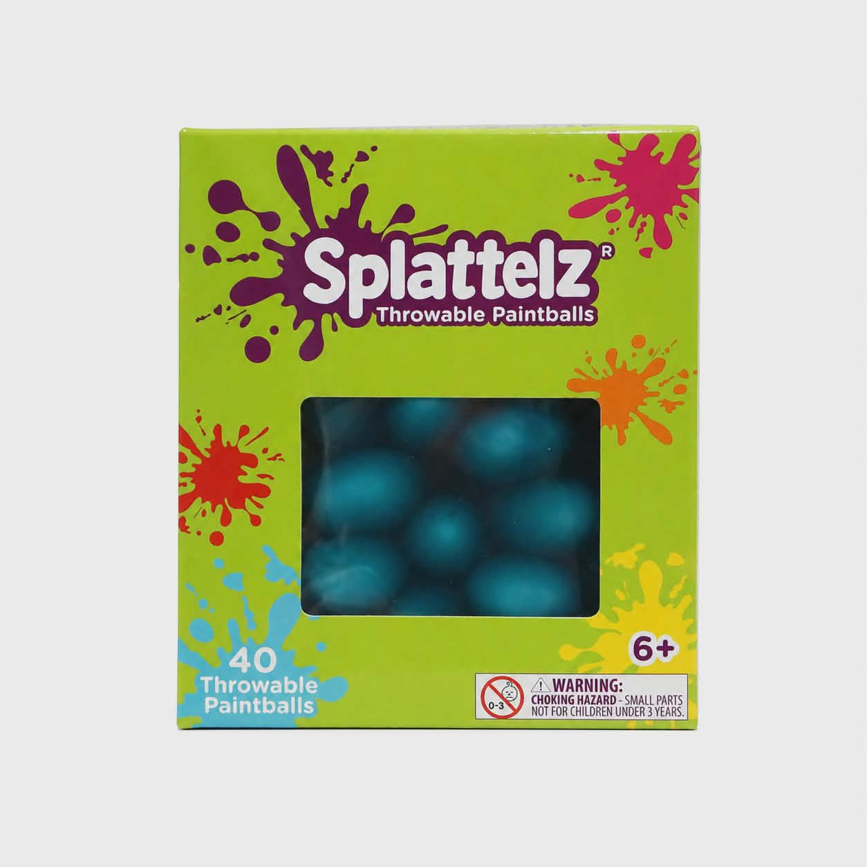 Splattles Throwable Paintballs - Teal