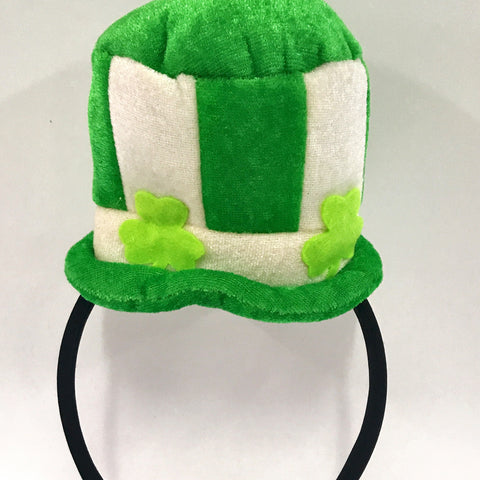 Shamrock Mini Top Hat Headband