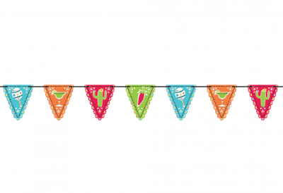 Mexican Fiesta Pennant Banner