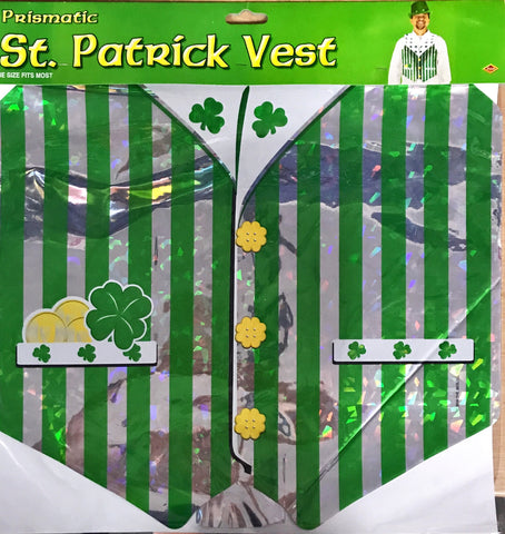 Prismatic St. Pat's Day Vest