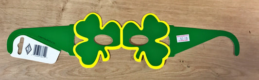 Cardboard Shamrock Mask