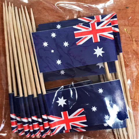 Aussie Flag Toothpicks