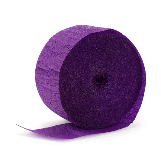 Crepe Streamer Purple