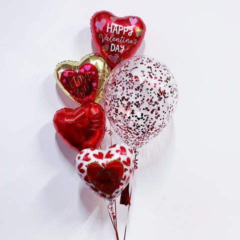Valentine’s Foils + Confetti Bouquet