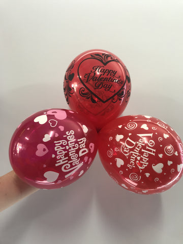 Valentine's Day Printed Balloons