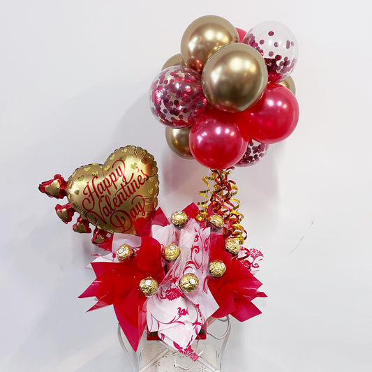 Precious Valentine Topiary with Ferraro Rochers