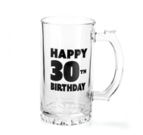 Premium Beer Stein 30th