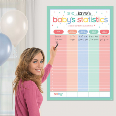 Baby Shower Statistics Game
