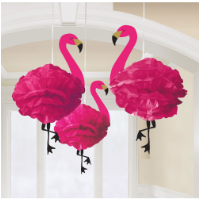 Flamingo Deluxe Fluffy Decorations