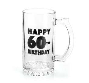 Premium Beer Stein 60th