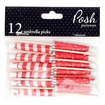 Umbrella Pinks Red